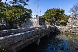徳島城大手門跡・下乗橋 | 高解像度画像サイズ：8192 x 5464 pixels | 写真番号：6F1A3973 | 撮影：Canon EOS R5m2