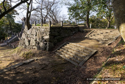 徳島城西二の丸虎口・帳櫓跡 | 高解像度画像サイズ：8192 x 5464 pixels | 写真番号：6F1A4119 | 撮影：Canon EOS R5m2