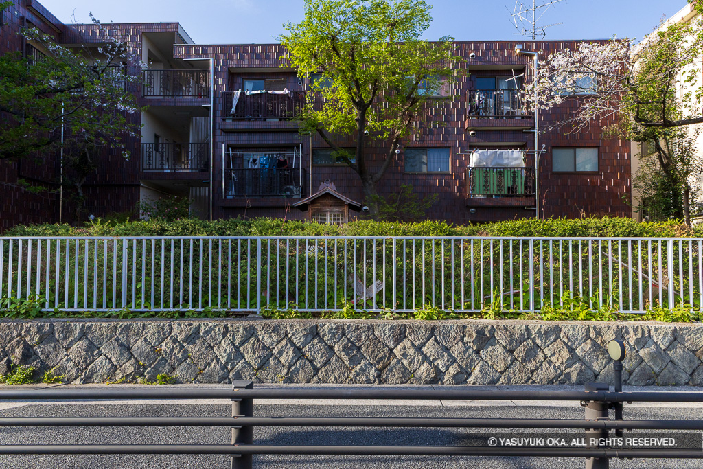 富松城の櫓台跡