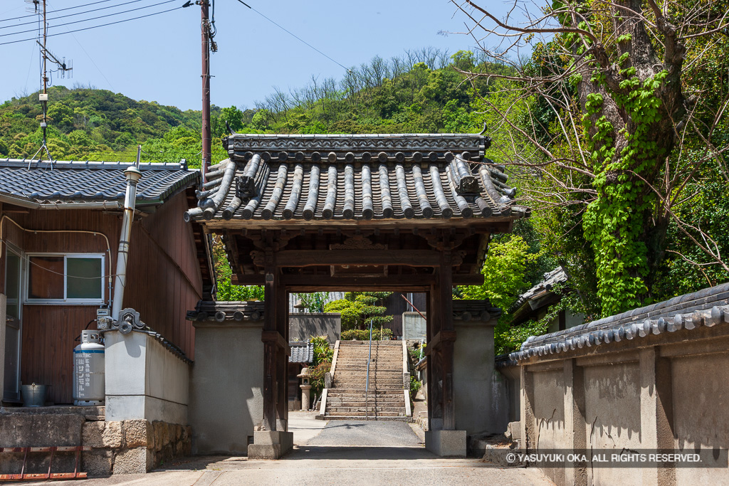 足利義昭の仮御所・小松寺