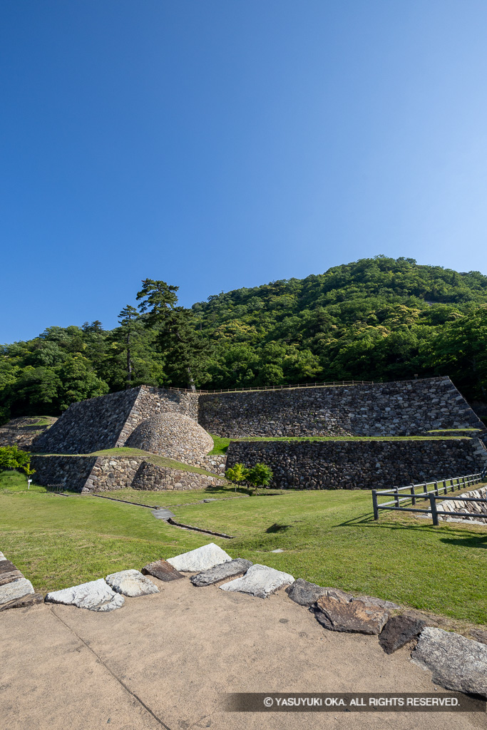 天球丸の巻石垣