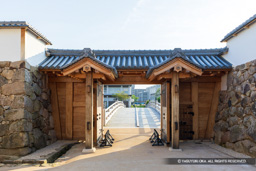 中ノ御門・表門・城内側 | 高解像度画像サイズ：8192 x 5464 pixels | 写真番号：6F1A8289 | 撮影：Canon EOS R5m2