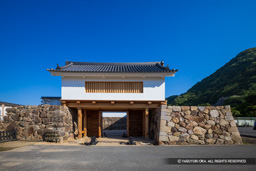 中ノ御門・二階櫓門・城内側 | 高解像度画像サイズ：8192 x 5464 pixels | 写真番号：6F1A8360 | 撮影：Canon EOS R5m2