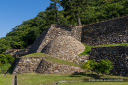 天球丸の巻石垣 | 高解像度画像サイズ：8192 x 5464 pixels | 写真番号：6F1A8501 | 撮影：Canon EOS R5m2
