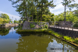 西之丸と城門跡・犬走り | 高解像度画像サイズ：8192 x 5464 pixels | 写真番号：6F1A8280 | 撮影：Canon EOS R5m2