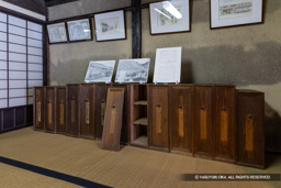 第六間・本棚・谷川士清旧宅 | 高解像度画像サイズ：8040 x 5363 pixels | 写真番号：6F1A8454 | 撮影：Canon EOS R5m2