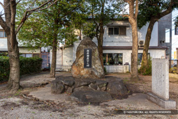筒井順慶公之碑・八幡宮 | 高解像度画像サイズ:5472 x 3648 pixels | 写真番号:IMG_3079 | 撮影:Canon EOS 6D