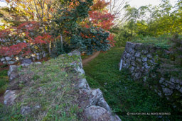 西櫓門跡｜高解像度画像サイズ：4992 x 3328 pixels｜写真番号：VJ7Z4397｜撮影：Canon EOS-1Ds Mark II