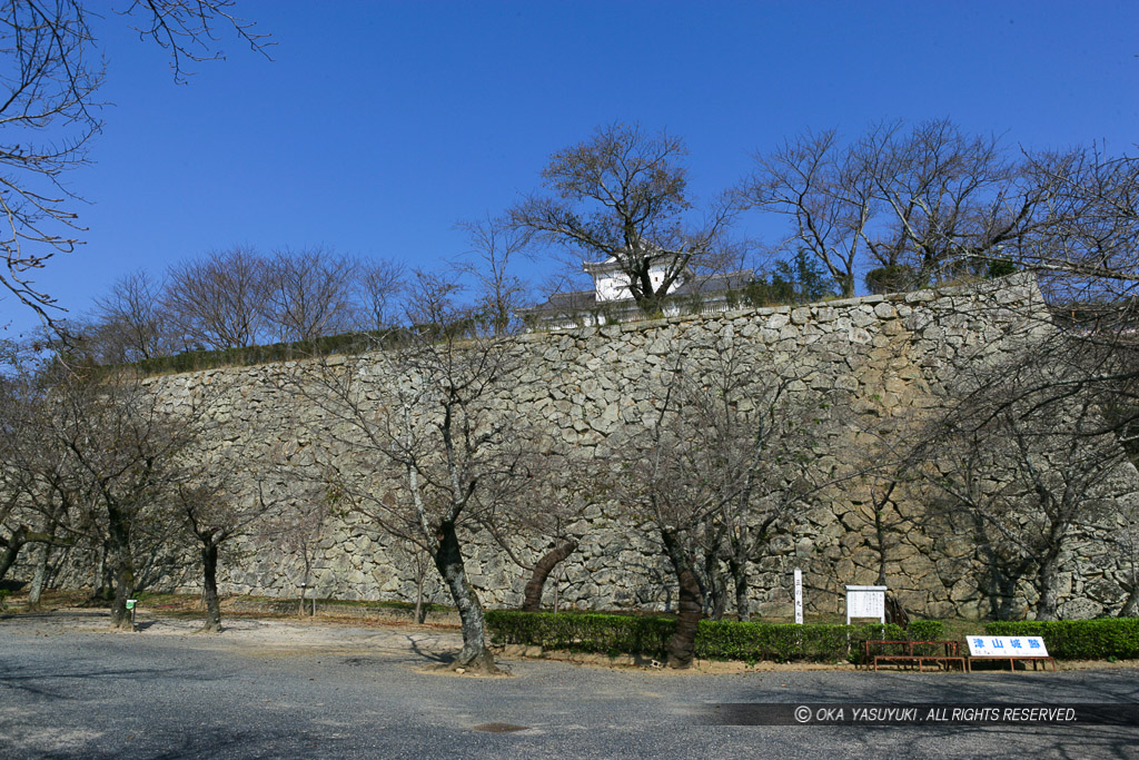 津山城三の丸石垣