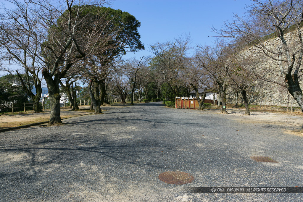 津山城三の丸跡