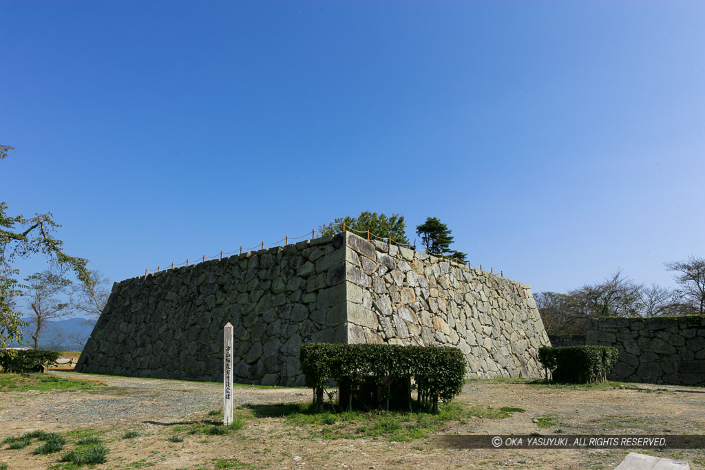 津山城天守台