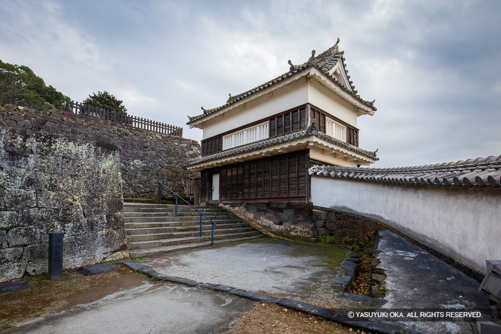 中門櫓跡・畳櫓