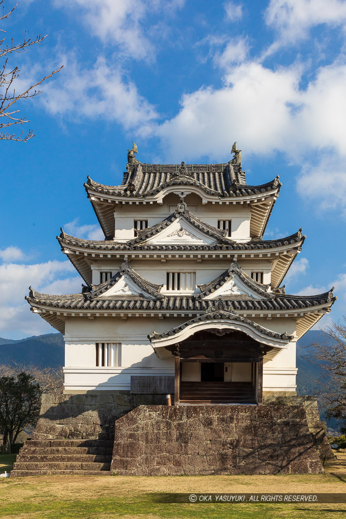 宇和島城天守北面