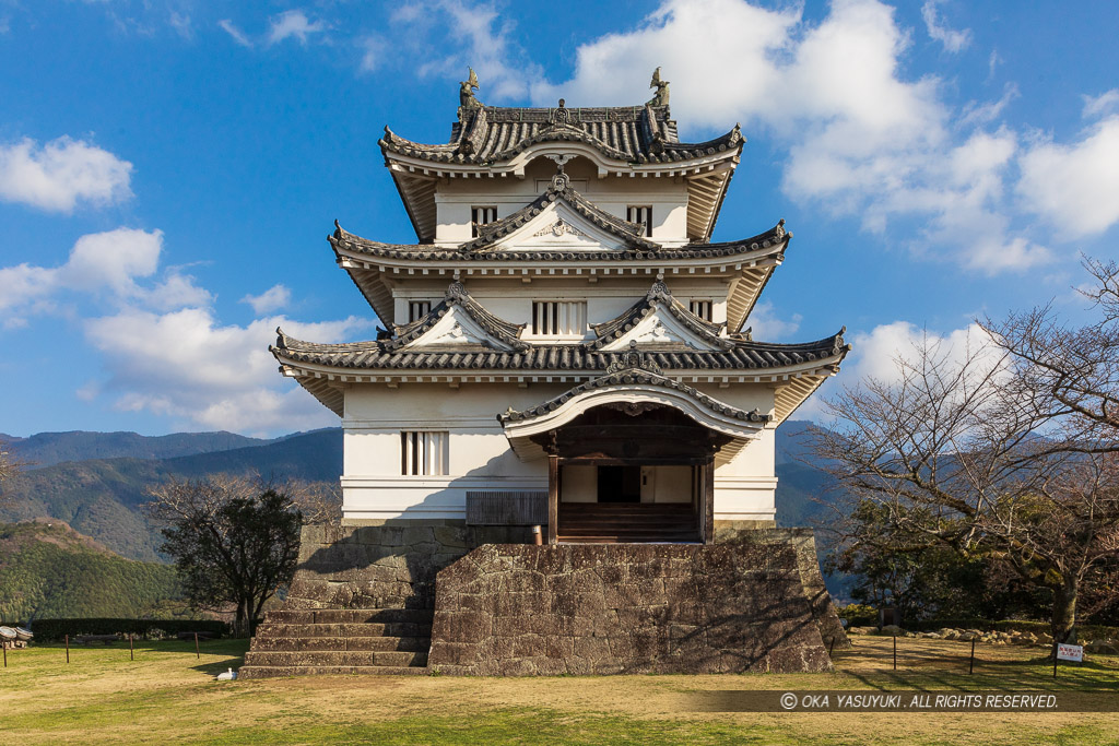 宇和島城天守北面