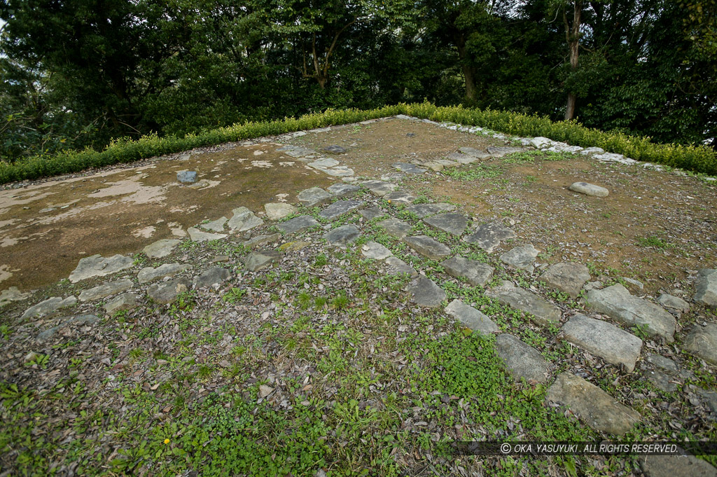 宇和島城二ノ丸・御算用櫓跡