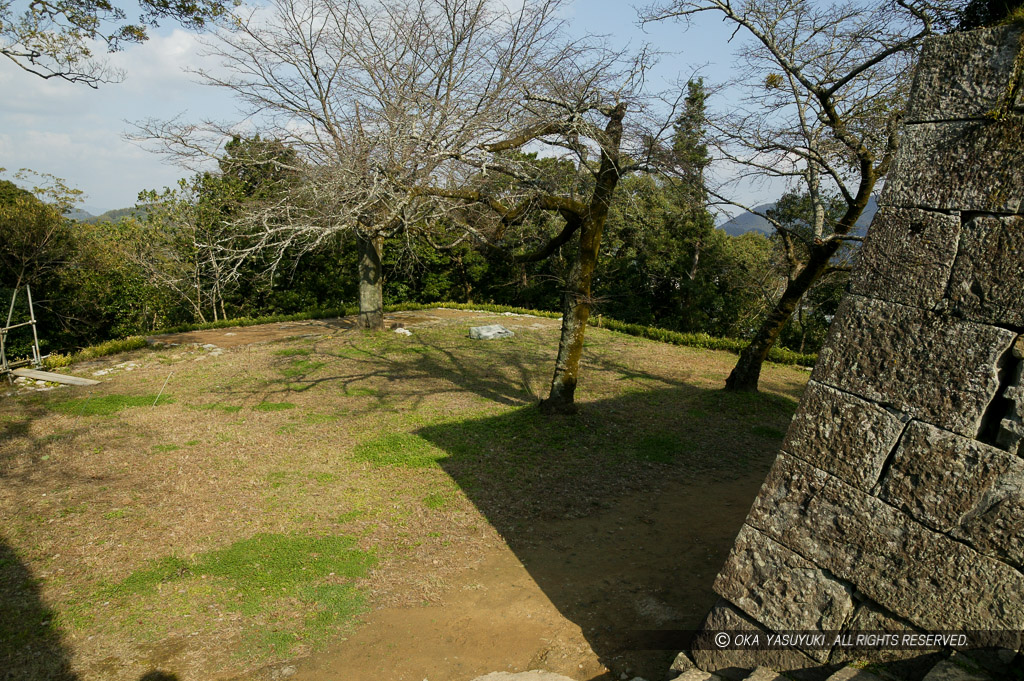 宇和島城二ノ丸跡