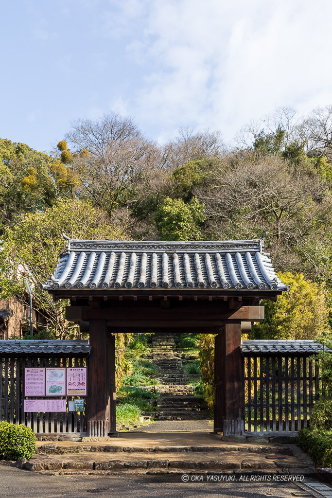 宇和島城の上立門・搦手口・2020年撮影