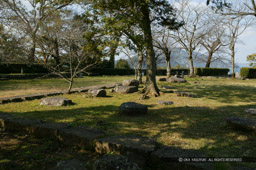 宇和島城本丸の御大所跡｜高解像度画像サイズ：3981 x 2649 pixels｜写真番号：53BS0540｜撮影：Canon EOS-1DS