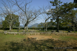 宇和島城本丸の御大所跡｜高解像度画像サイズ：4064 x 2704 pixels｜写真番号：53BS0563｜撮影：Canon EOS-1DS