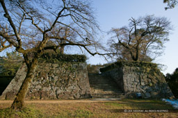 宇和島城一之御門跡｜高解像度画像サイズ：4064 x 2704 pixels｜写真番号：53BS8988｜撮影：Canon EOS-1DS