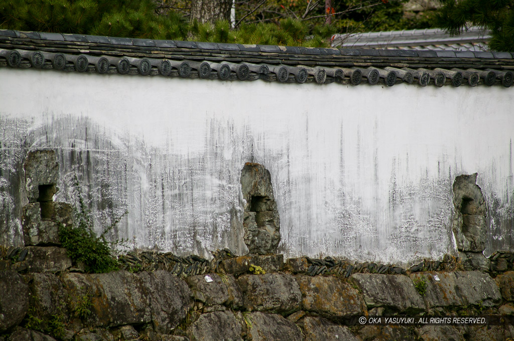 狭間塀石狭間