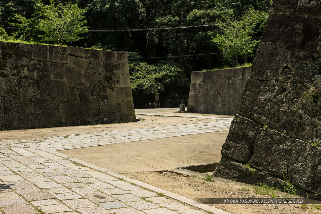 一の橋御門跡