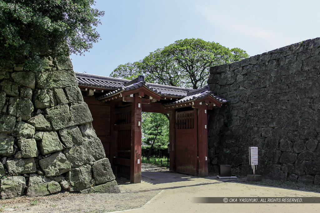 和歌山城追廻門