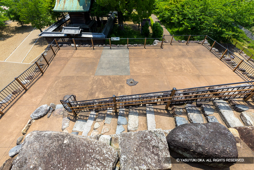 天守台から小天守台