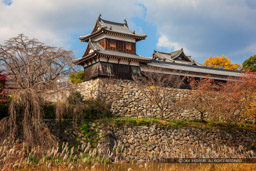 大和郡山城 追手東隅櫓｜高解像度画像サイズ：5616 x 3744 pixels｜写真番号：1P3J0003｜撮影：Canon EOS-1Ds Mark III