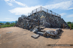 小天守台から天守台 | 高解像度画像サイズ：8192 x 5464 pixels | 写真番号：6F1A0504 | 撮影：Canon EOS R5m2