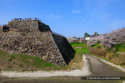 本丸石垣・天守台・内掘 | 高解像度画像サイズ：8192 x 5464 pixels | 写真番号：6F1A5595 | 撮影：Canon EOS R5m2