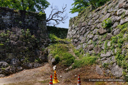 小天守台と地階入口 | 高解像度画像サイズ：8192 x 5464 pixels | 写真番号：344A1255 | 撮影：Canon EOS R5