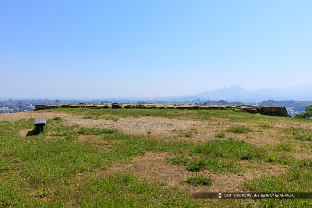 米子城本丸跡