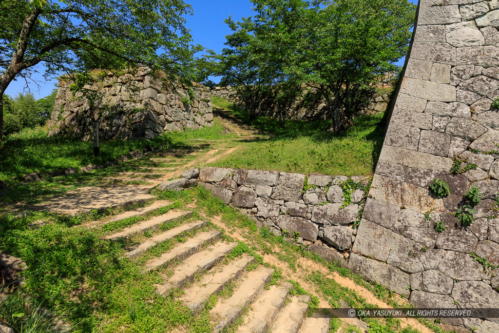 米子城鉄御門跡