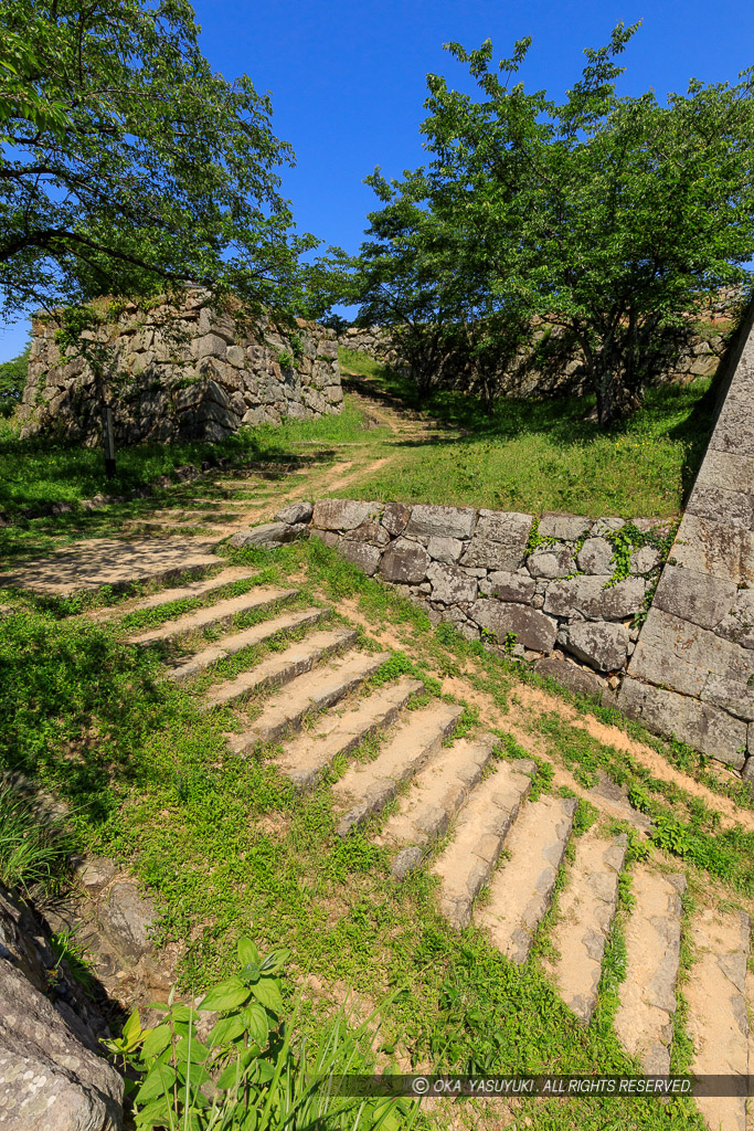 米子城鉄御門跡