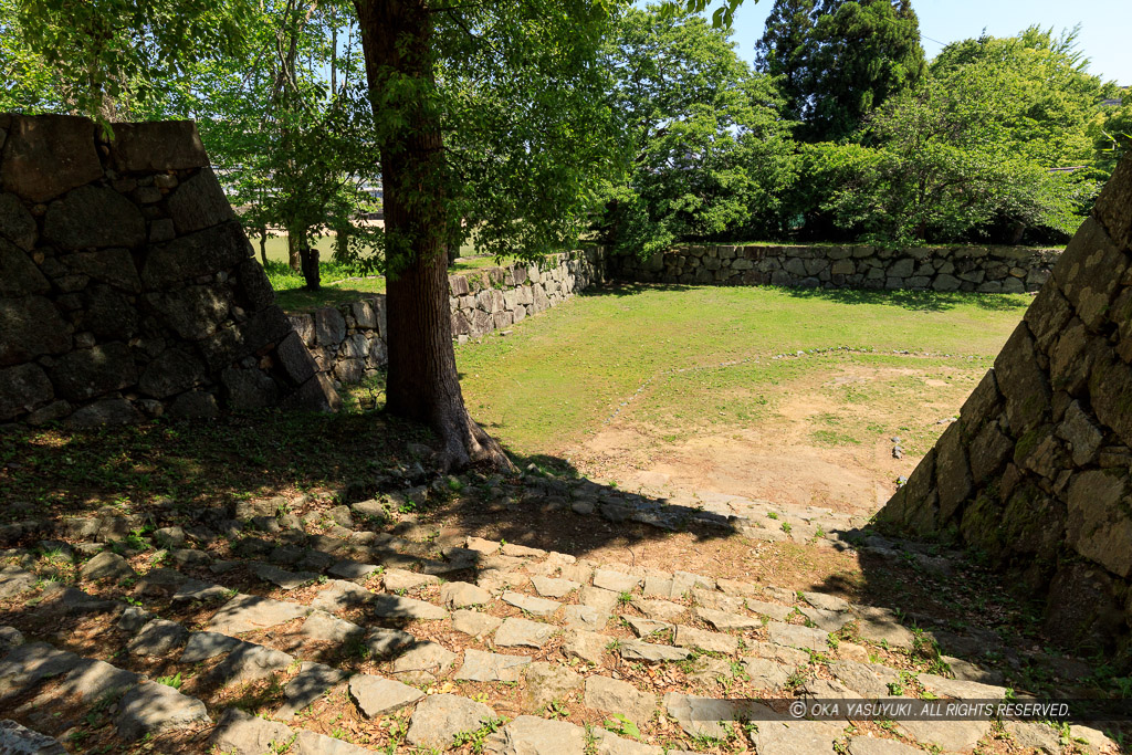 米子城二の丸枡形