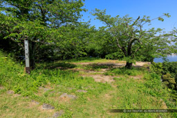 米子城遠見櫓跡｜高解像度画像サイズ：6720 x 4480 pixels｜写真番号：5D4A0784｜撮影：Canon EOS 5D Mark IV