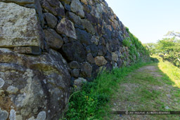 米子城本丸石垣｜高解像度画像サイズ：6720 x 4480 pixels｜写真番号：5D4A0786｜撮影：Canon EOS 5D Mark IV