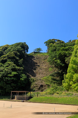 三の丸から本丸を望む｜高解像度画像サイズ：4480 x 6720 pixels｜写真番号：5D4A0902｜撮影：Canon EOS 5D Mark IV