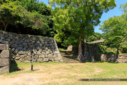 米子城二の丸枡形｜高解像度画像サイズ：6720 x 4480 pixels｜写真番号：5D4A0915｜撮影：Canon EOS 5D Mark IV