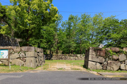 米子城二の丸枡形｜高解像度画像サイズ：6720 x 4480 pixels｜写真番号：5D4A0920｜撮影：Canon EOS 5D Mark IV