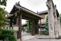 膳所城移築犬走門・若宮八幡神社｜高解像度画像サイズ：3072 x 2048 pixels｜写真番号：241-4191_IMG｜撮影：Canon EOS D60