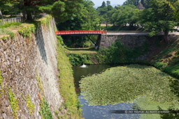 会津若松城の廊下橋｜高解像度画像サイズ：6347 x 4231 pixels｜写真番号：5D4A0344｜撮影：Canon EOS 5D Mark IV