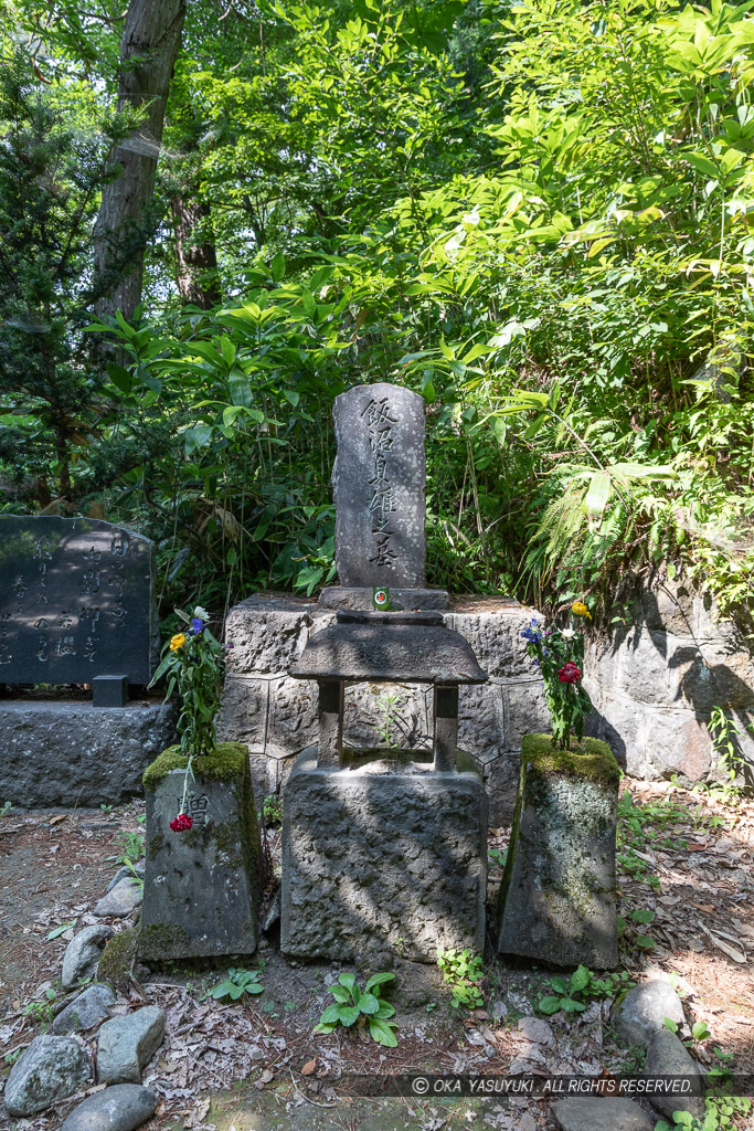 飯沼貞雄翁の墓