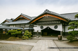 会津藩武家屋敷・家老屋敷|高解像度画像サイズ:3634 x 2405 pixels|写真番号:100-4023S53B|撮影:Canon EOS-1DS