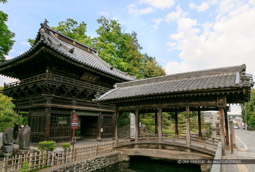 足利氏館（鑁阿寺山門と太鼓橋）｜高解像度画像サイズ：6277 x 4229 pixels｜写真番号：5DSA5932｜撮影：Canon EOS 5DS