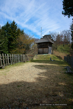 西の丸と西物見台｜高解像度画像サイズ：3744 x 5616 pixels｜写真番号：1P3J6719｜撮影：Canon EOS-1Ds Mark III