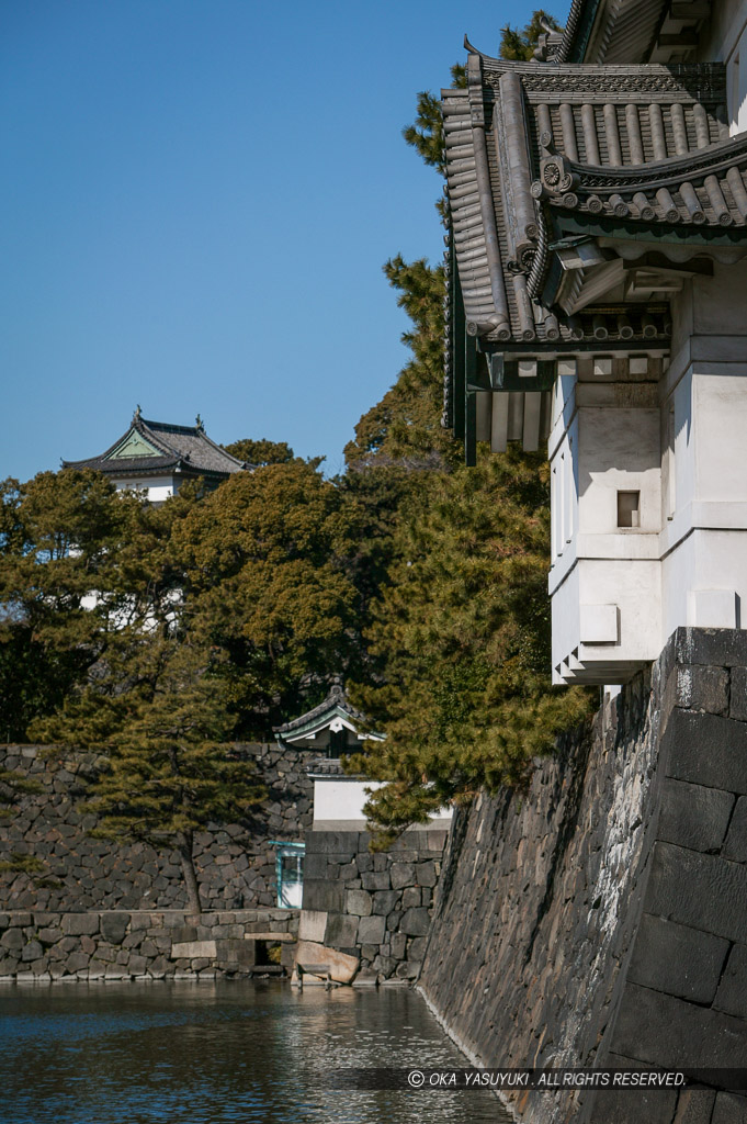 桜田巽櫓から富士見櫓