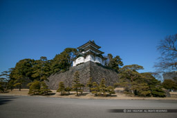 江戸城富士見櫓｜高解像度画像サイズ：4064 x 2704 pixels｜写真番号：100-2769S53B｜撮影：Canon EOS-1DS