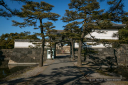 桔梗門・内桜田門｜高解像度画像サイズ：4012 x 2669 pixels｜写真番号：100-2885S53B｜撮影：Canon EOS-1DS